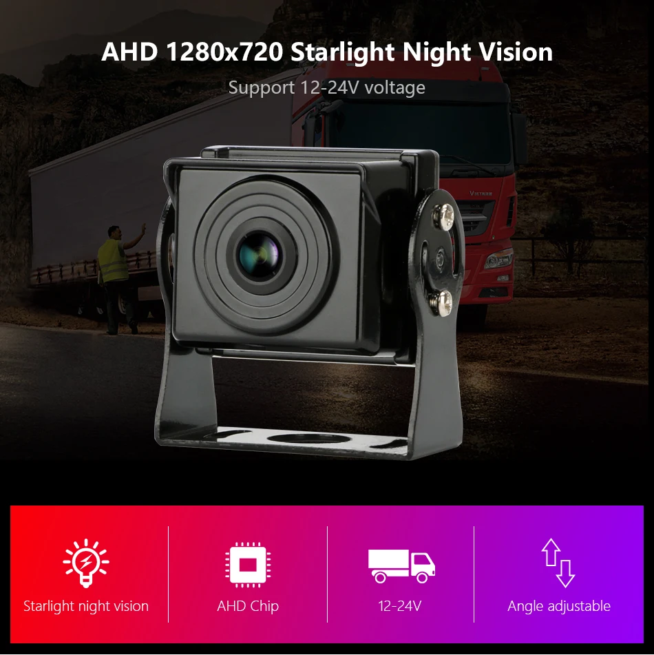 Jansite " AHD автомобильный dvd-монитор два раздельных экрана циклическая запись обратная помощь камера система парковки 18 ИК-лампа монитор камеры