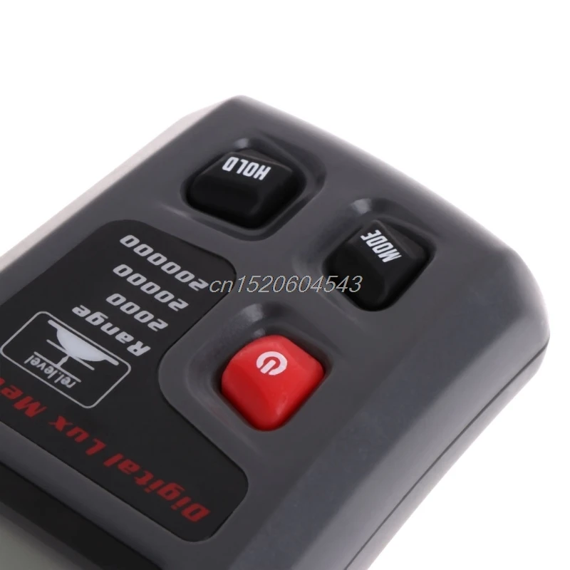 Цифровой светильник Luxmeter 0 1 ~ 200000Lux датчик большой ЖК-дисплей фотометр R07 оптовая