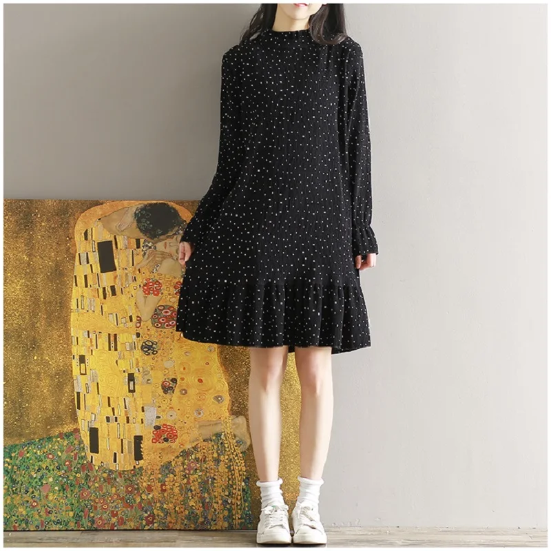 2017 элегантный дизайн весна шифон Для женщин мини-платье круглый Средства ухода