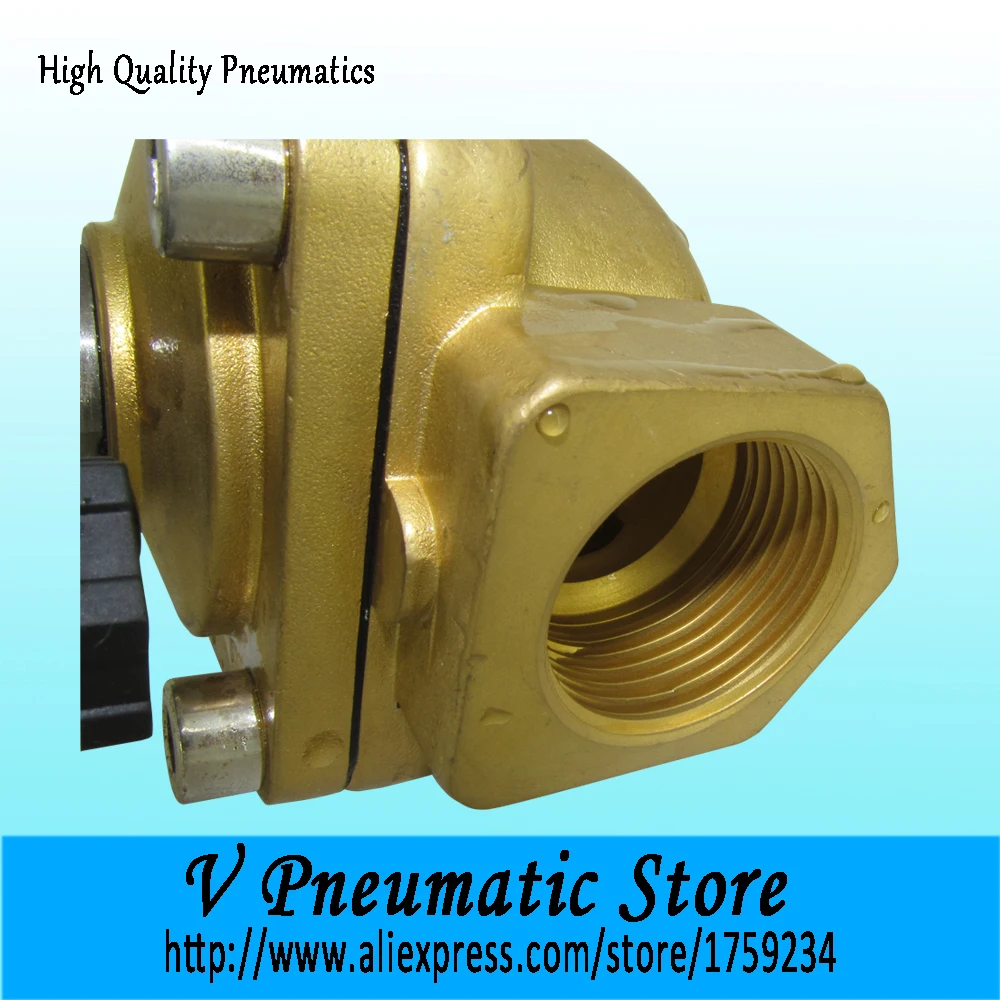 Нормально замкнутый латунный электромагнитный клапан 3/4 дюйма 24 В|24v solenoid valve|solenoid