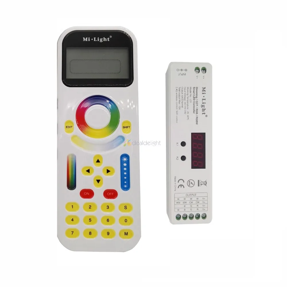 Mi. Светильник 2 4G Wireless RF FUT090 пульт дистанционного управления + LS1 4 в 1 CCT тусклый