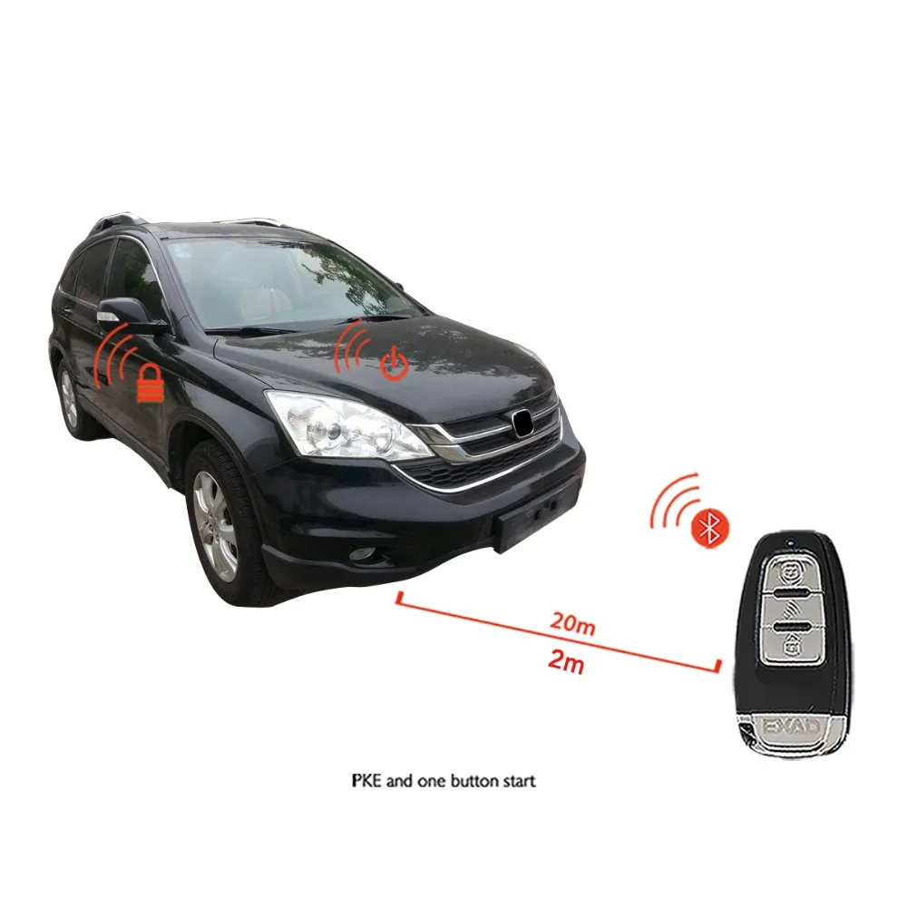 CRV 11 автомобильные аксессуары бесключевой доступ система комфорта PKE телефон