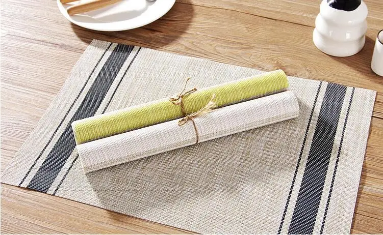 1 шт. обеденный Настольный коврик из ПВХ водонепроницаемый термоизоляционный