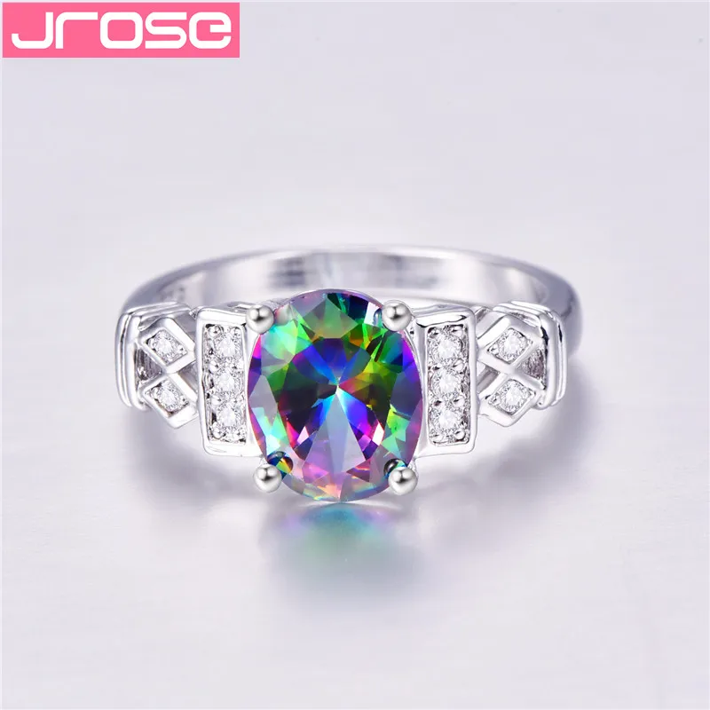 JROSE новый дизайн свадебные кольца с надписью Forever Love женское серебряное медное