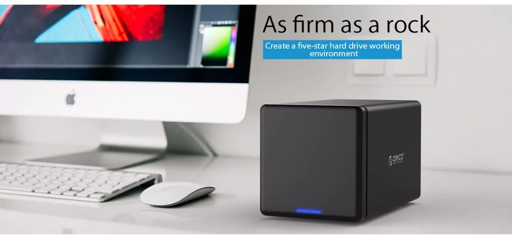 Чехол для жесткого диска ORICO NS400U3 с 4 отсеками, 3,5 дюймов, 5 Гбит/с, USB3.0 to SATA3.0