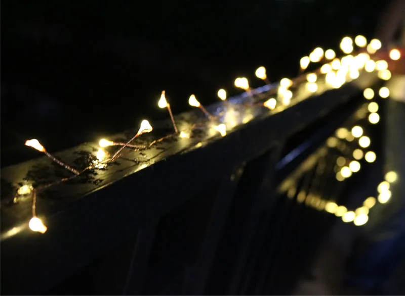 33ft 300LED кластера гирлянды ветви дерева на открытом воздухе Медный провод