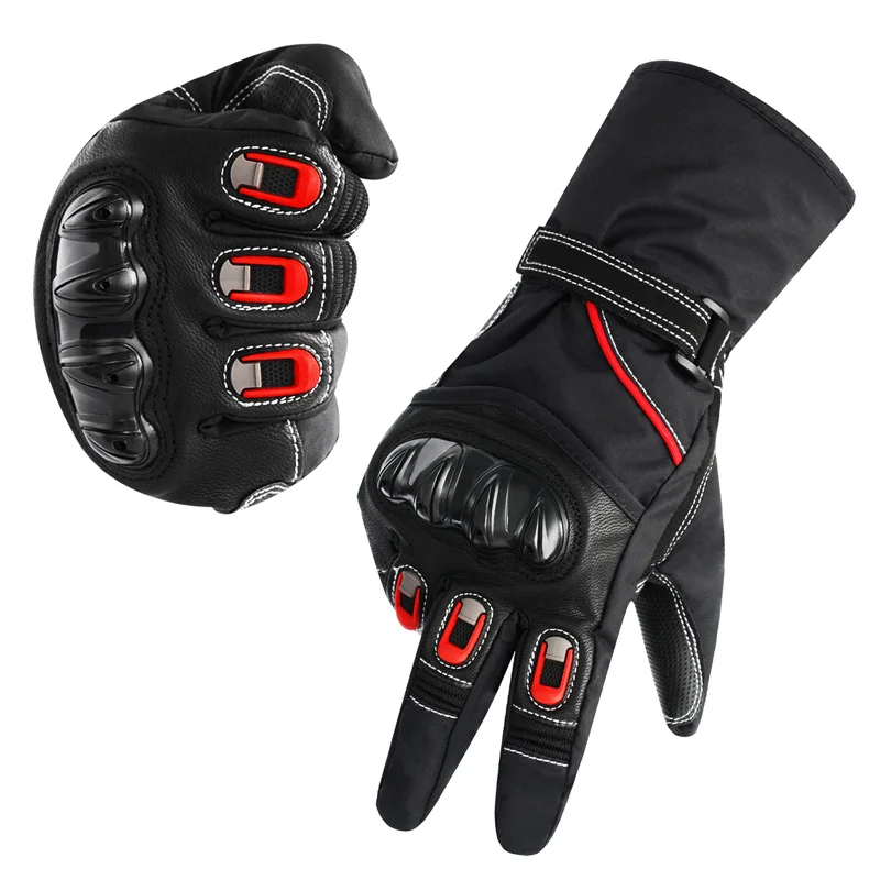 WUPP Motorcycle Breathable Gloves Water Rain Snow Wind Proof Moto Screen Touch Full Finger Glove For Man Woman L XL | Автомобили и