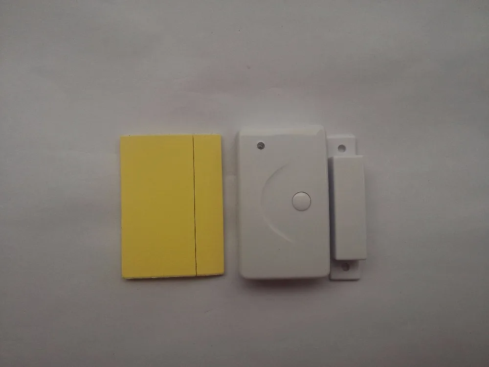 

2pcs 433mhz EV1527 Door Window Sensor Magnetic Contact for Wireless Home Security Alarm Security Systems