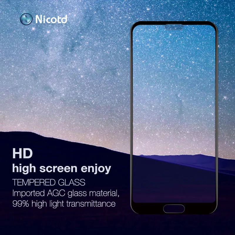 Защитная пленка nicodd из закаленного стекла для huawei Nova 3i Y9 2019 mate 20 P10 Lite Honor