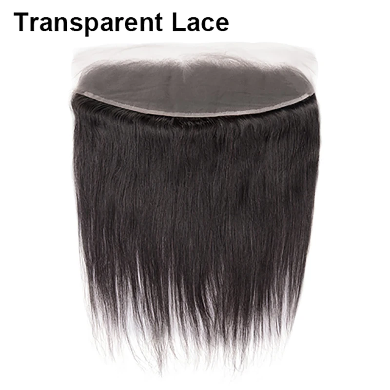 HJ Weave Beauty индийские прямые 13*4 кружевные фронтальные прозрачные Закрытие 100%