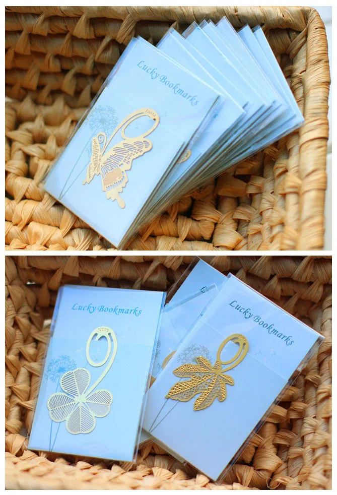 Креативная латунная Закладка винтажные закладки в виде