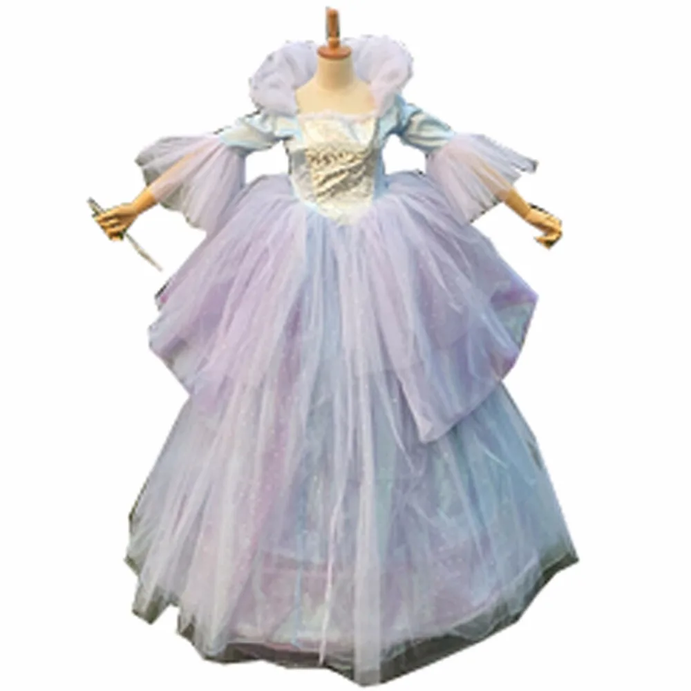 2018 Custom Made Adult Women Oneline Fairy Godmother Dress Cosplay Fairy Godmother Costume