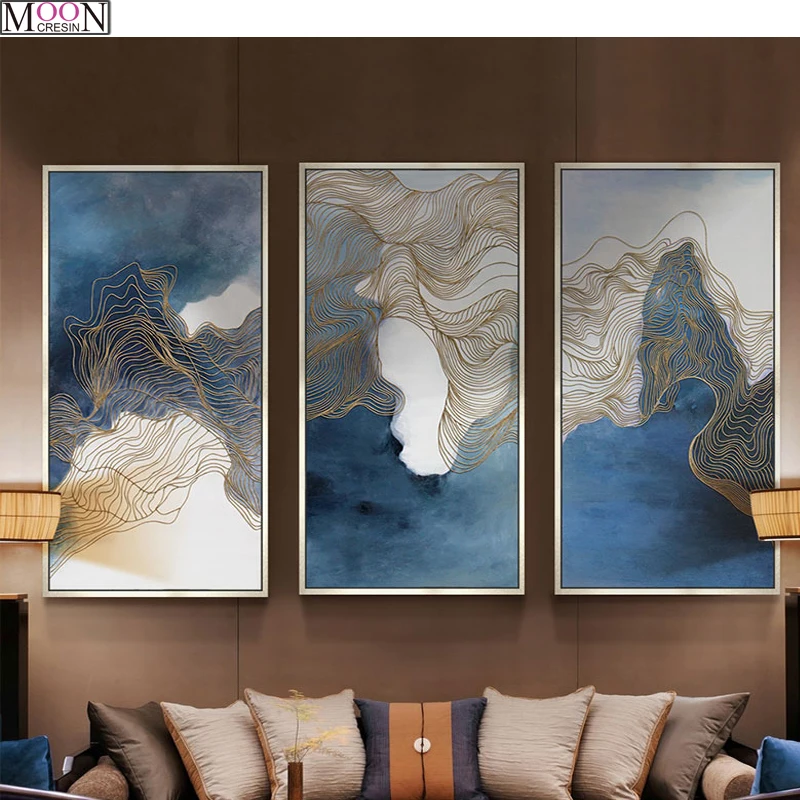 

DIY Diamond Painting Cross Stitch Abstract Painting Kits Diamond Embroidery Square Full Drill Diamond Mosaic Decoration Scenery