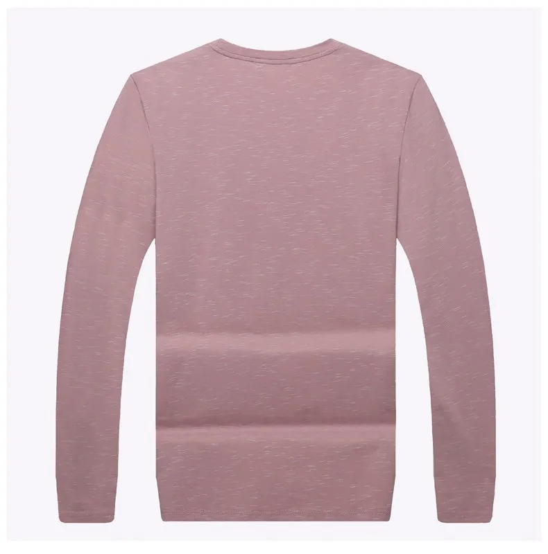Новые Большие размеры 8XL 7XL 6XL 5XL весенние мужские футболки полосатая футболка с длинными рукавами Повседневная сплошная футболка с круглым вырезом эластичная