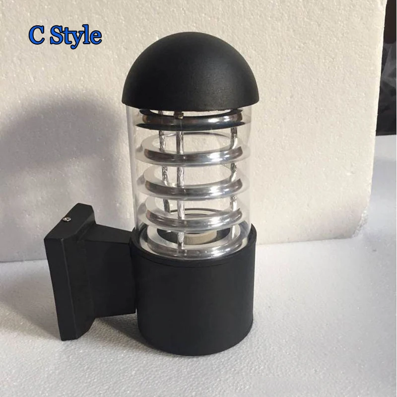 LED Waterproof Outdoor Wall Lamp European Aluminum Tube Porch lights |