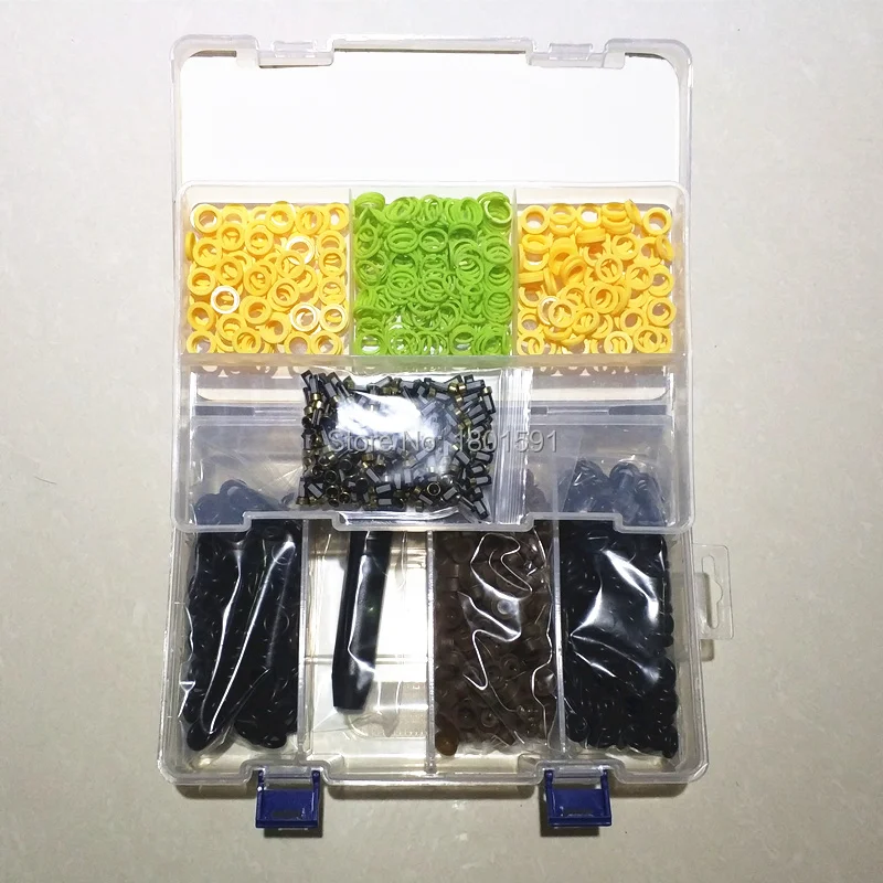 Free Shipping High Quality 200 sets/box Universal Type Fuel Injector Repair Service Kit Cap Filter Remove Tool