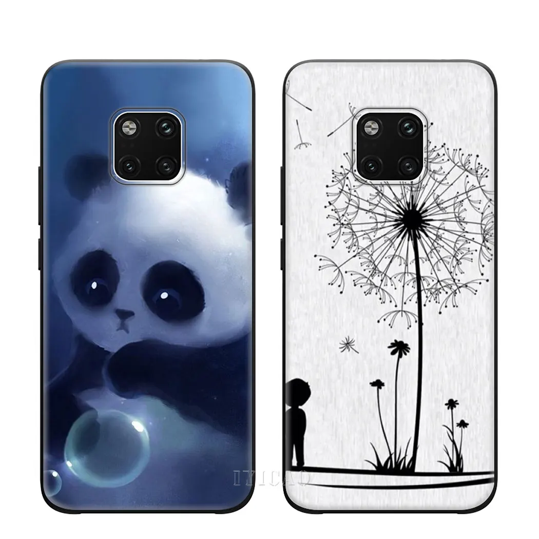 IYICAO Прекрасный Изысканный кролик Кошка мягкий чехол для телефона huawei Mate 10 20 Lite Pro