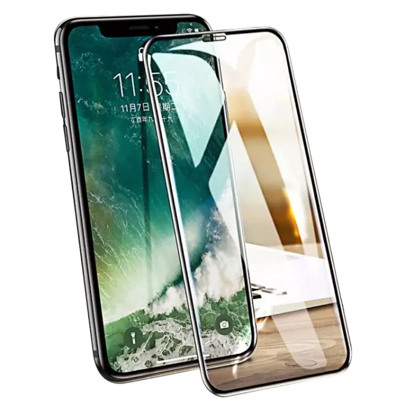 5D стекло для Iphone Xs Max защита стекла Apple Iphonex I Phone Xr X R S Закаленное Защитная пленка |
