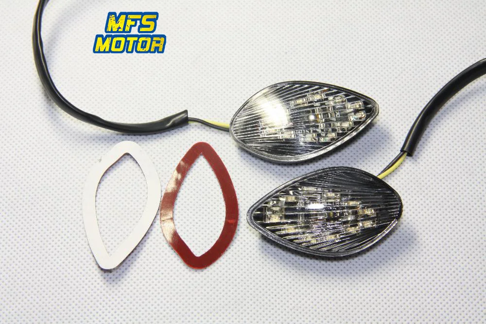 Пара СВЕТОДИОДНЫХ указателей поворота для 04 05 Honda CBR1000RR CBR 1000RR боковые фонари