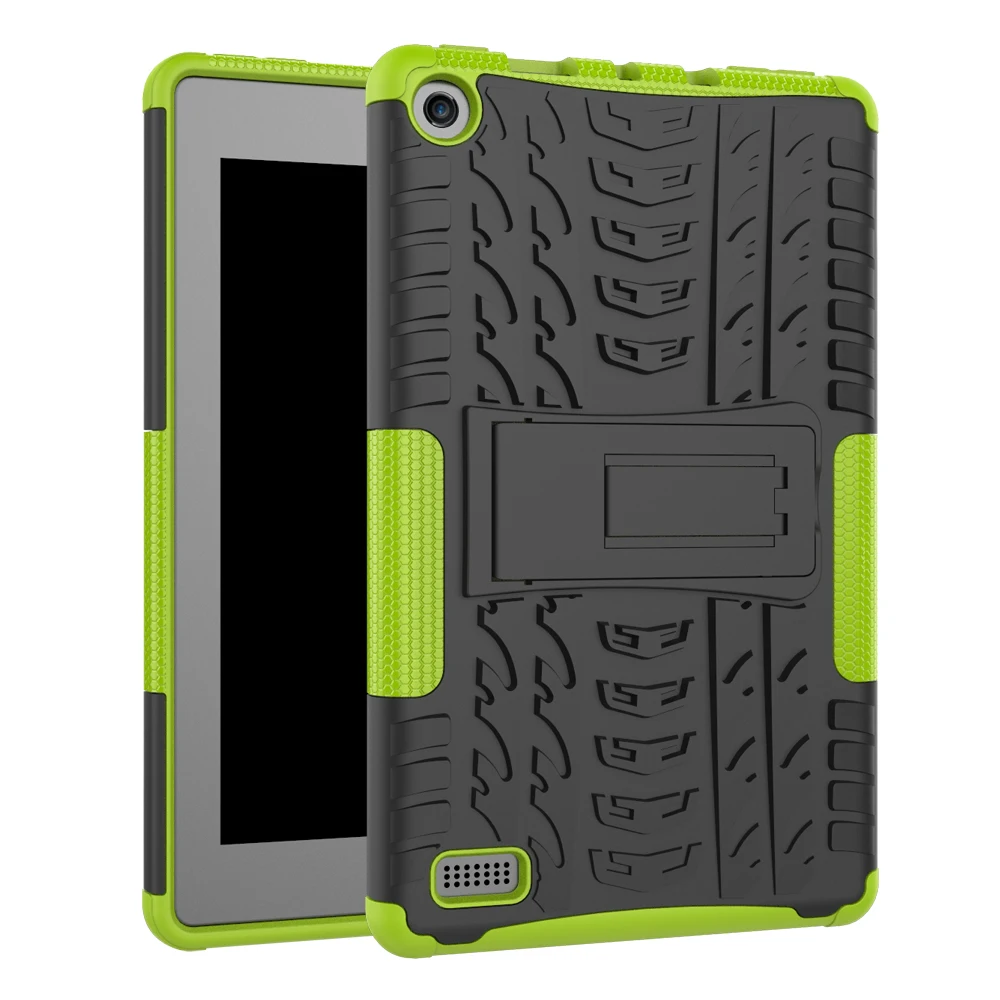 For Amazon Kindle Fire 7 2017 Tough Impact Case Heavy Duty Armor Hybrid Anti-knock Silicon Hard Back Cover for HD | Компьютеры и офис
