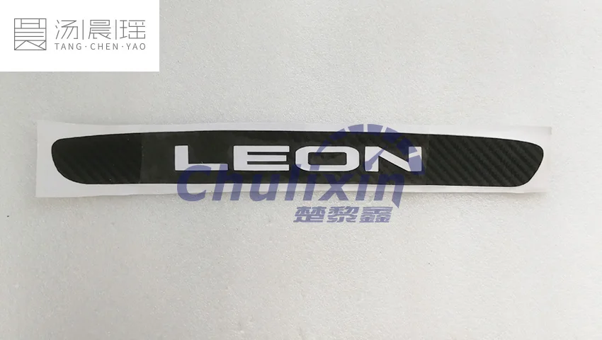 1.8T for Leon 1 шт. автомобильные наклейки из углеродного волокна, высокие тормозные огни, лампа с высоким креплением, стоп-лампа для Seat Leon Cupra fr - Название цвета: 1.8T for Leon