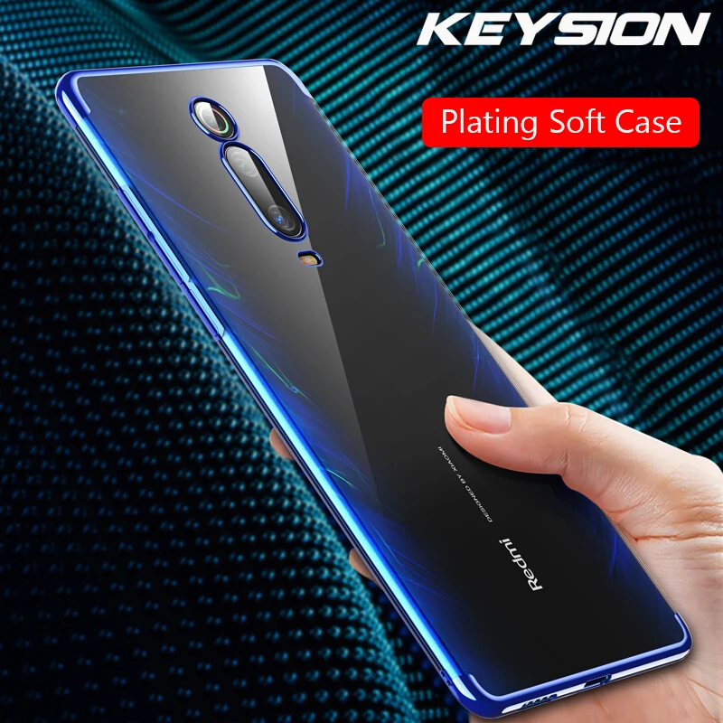 Прозрачный чехол KEYSION для Xiaomi Mi 9T K20 Pro мягкая задняя крышка из ТПУ Redmi K20Pro Mi9T Note 7