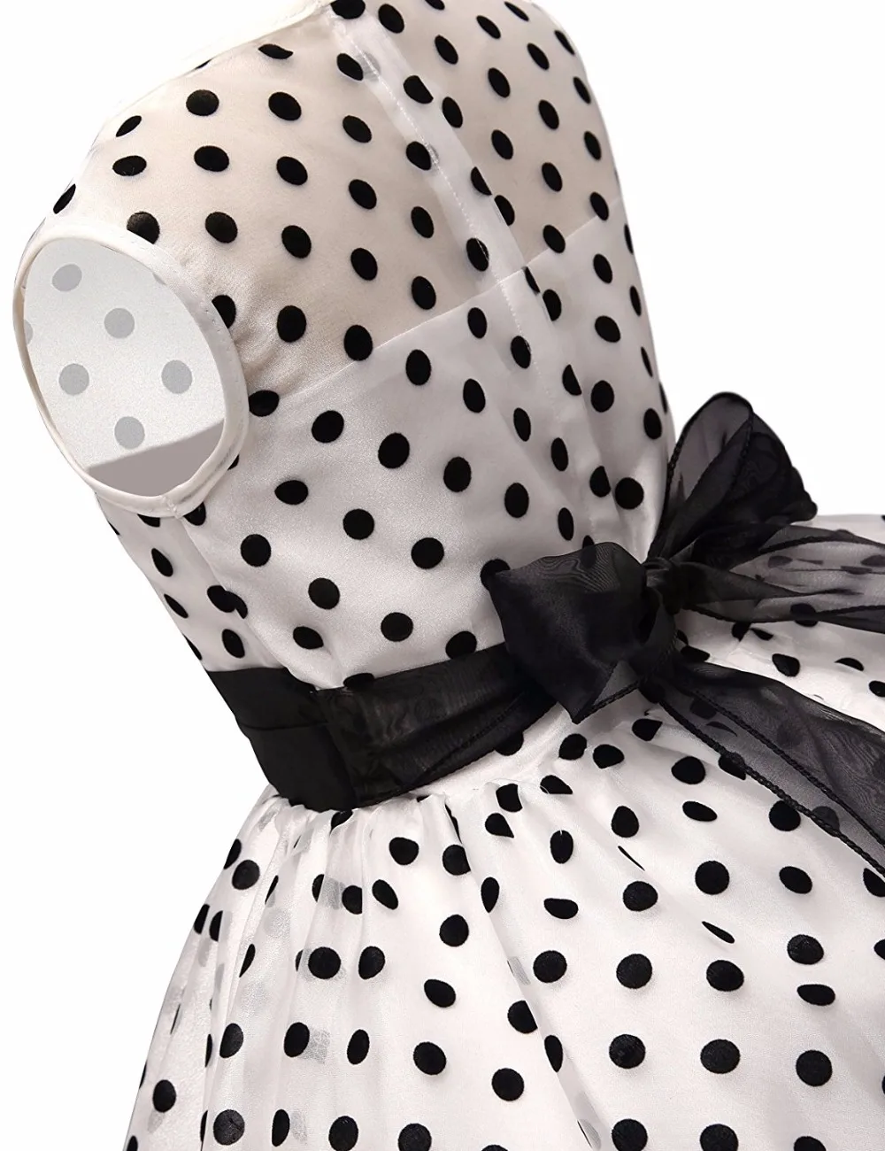 Новое летнее платье-пачка для маленьких девочек детские платья в горошек с