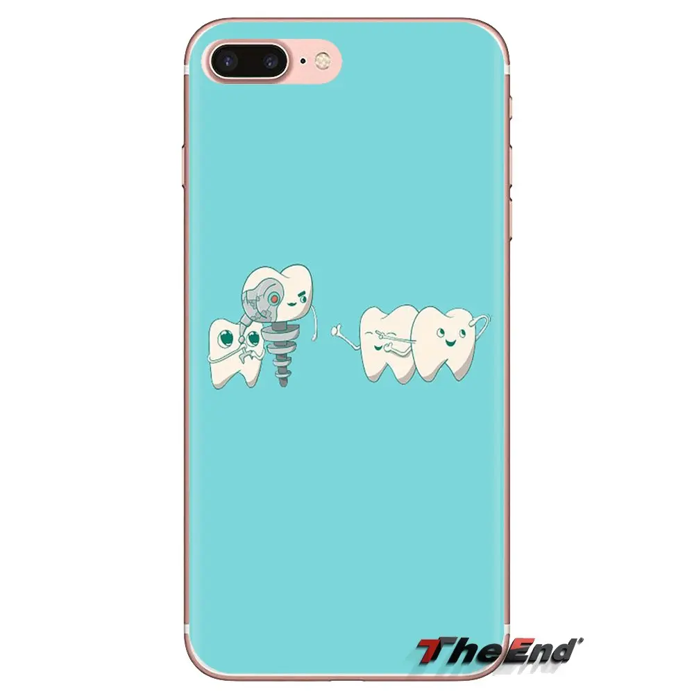 Чехлы для телефонов медсестры доктора стоматолога инъекции зубов LG Spirit Motorola Moto X4