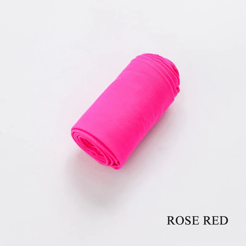 Rose Red Балетные колготки для девочек; мягкая бархатная Одежда для танцев; детские чулки принцессы для девочек; школьные длинные колготки зеленого и желтого цвета; колготки для маленьких девочек - Цвет: Rose Red
