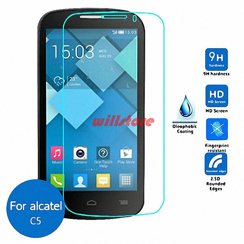 Для Alcatel One Touch Pop C5 5036 OT 5036D 4 5 &quotЗащитная пленка из закаленного стекла|film protection|alcatel