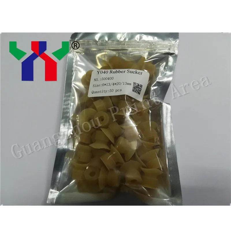 Высококачественная резиновая присоска для печатной машины 6*3/4*20/13 мм 50