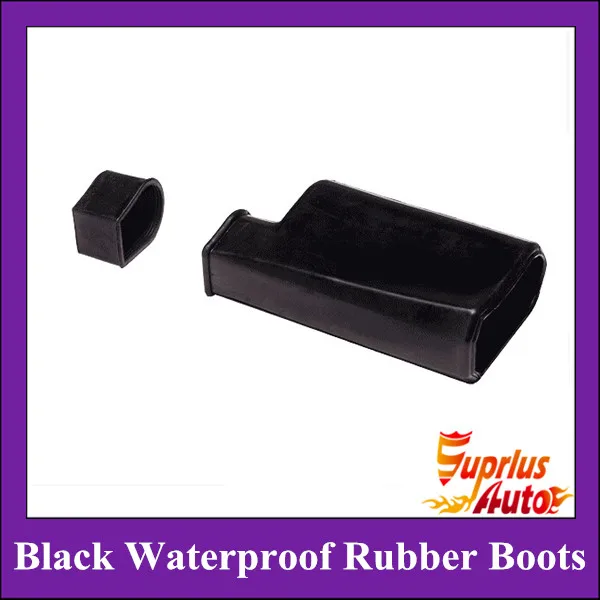 Черные Водонепроницаемые резиновые сапоги для электрического линейного