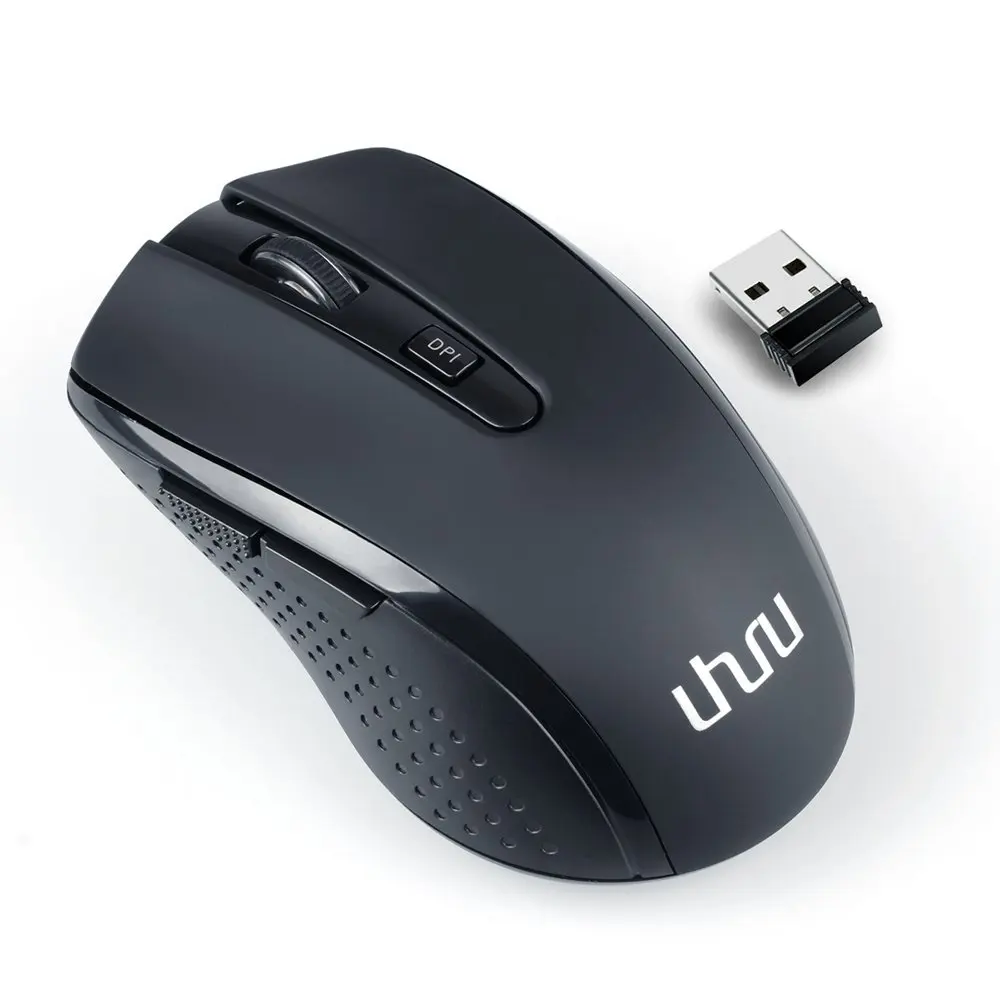 2.4G Wireless Mouse Беспроводная оптическая мышь uhru 2,4 ГГц с usb-приемником, 5 кнопок, 3 dpi, регулируемые Мыши для ноутбуков, ПК, ноутбуков, компьютерных мышей - Цвет: 2.4G Wireless Mouse