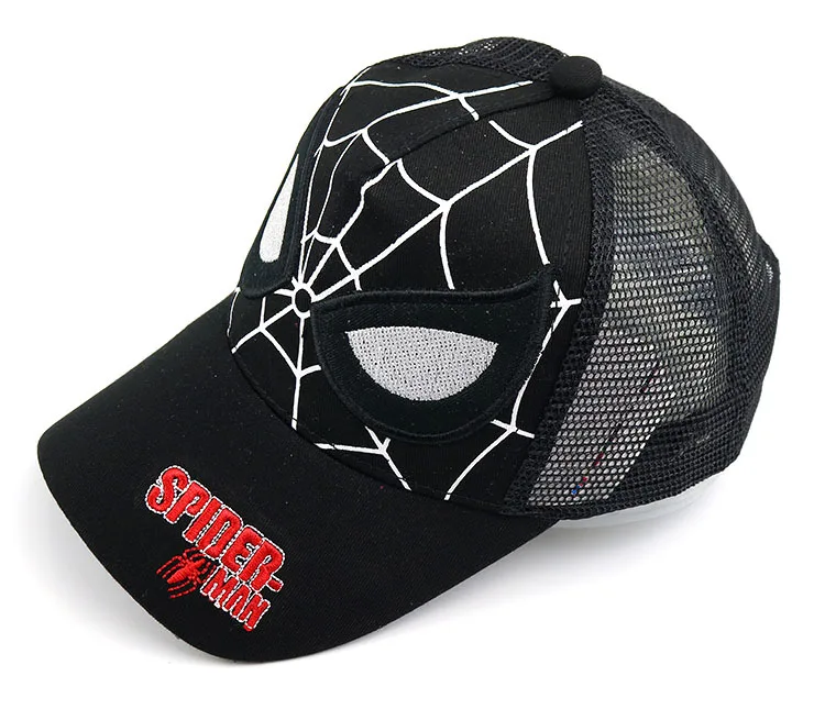 Шапка Человека-паука Детская летняя новая бейсбольная кепка Европа и Америка