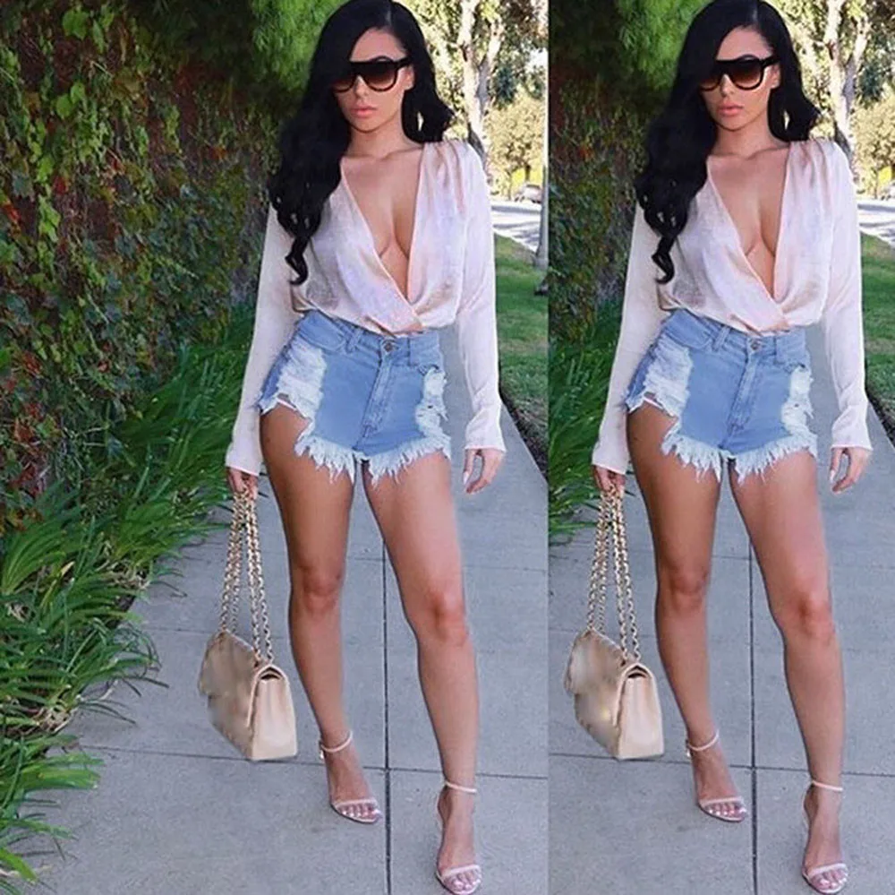 Модные женские туфли летняя мягкая и удобная обувь рваные джинсы с высокой