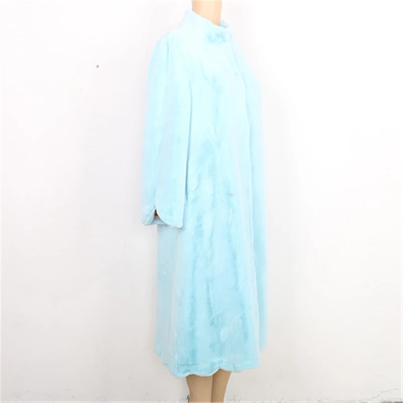 New Winter Women's fur coat women jackets in women winter fur coats loose long faux fur coat cardigan warm female outwear EE