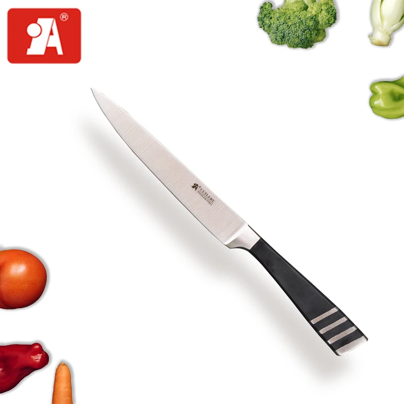 Фирменный кухонный нож шеф-поварские ножи 8 дюймов ломтерезка для резки высокоуглеродистой нержавеющей стали нож для овощей - Цвет: Utility Knife