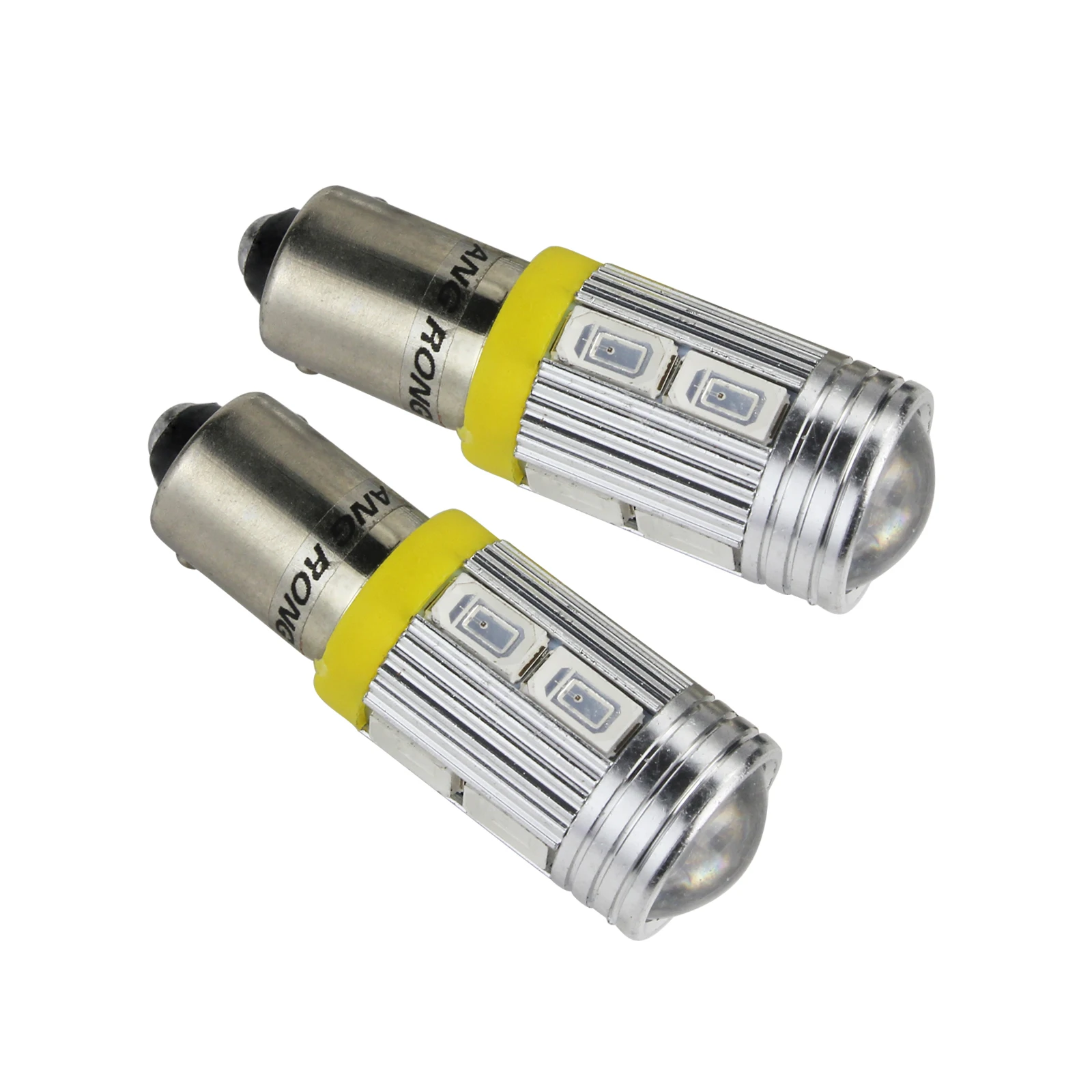 Светодиодная лампа ANGRONG H21W BAY9s 10SMD 2 шт. передний индикатор задний боковой свет