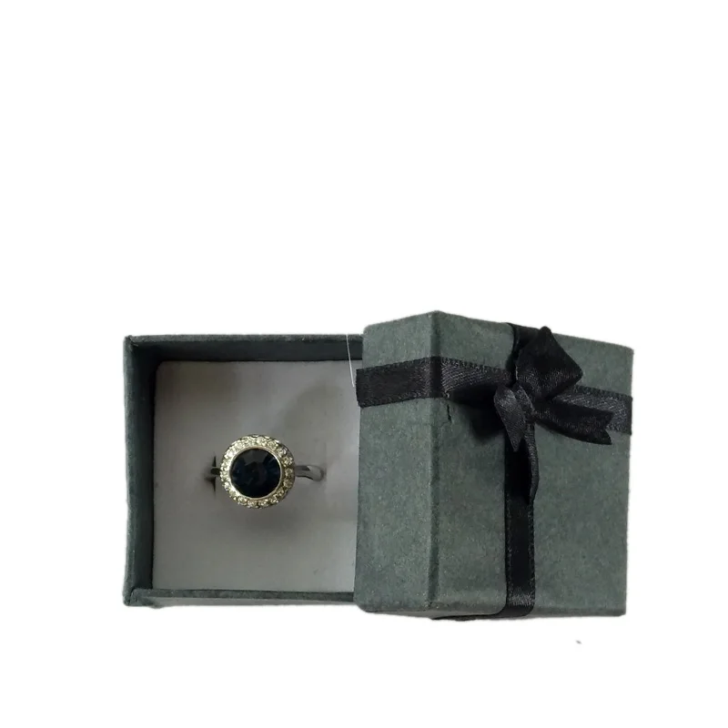 BLACK5X5CM Мода 19 цветов бумажная лента ожерелье серьги кольцо посылка Коробка Цветочный 4*3 см 5*5 см 5*8 см органайзер для хранения ювелирных изделий Подарочная коробка - Цвет: BLACK5X5CM