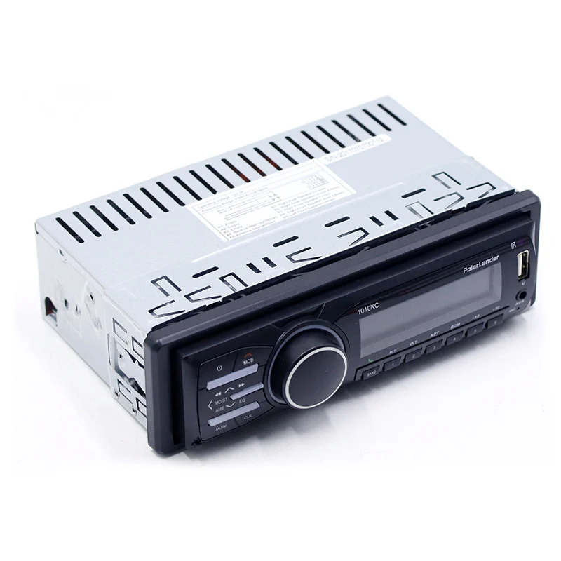 1 Din Bluetooth аудио стерео Съемная панель Авто Радио Fm Usb Tf карта Aux в пульт