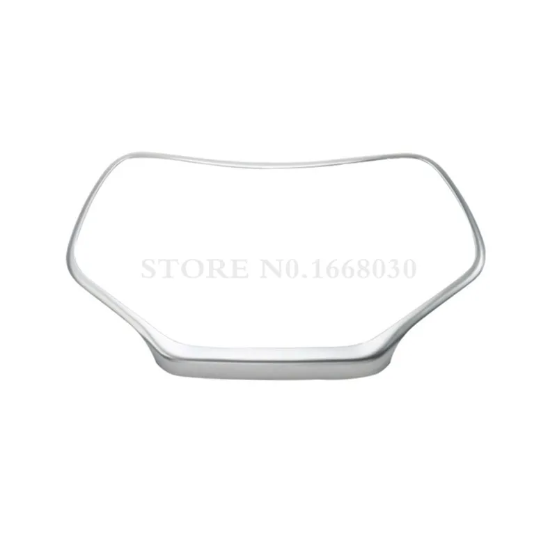 Матовое серебро консоли GPS навигации Рамки чехол накладка для Jeep Cherokee 2014 2016|trim|trim