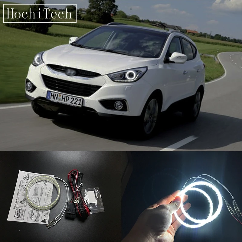 HochiTech ультра яркий SMD белый светодиод ангельские глазки 2010 лм 12 В гало кольцо