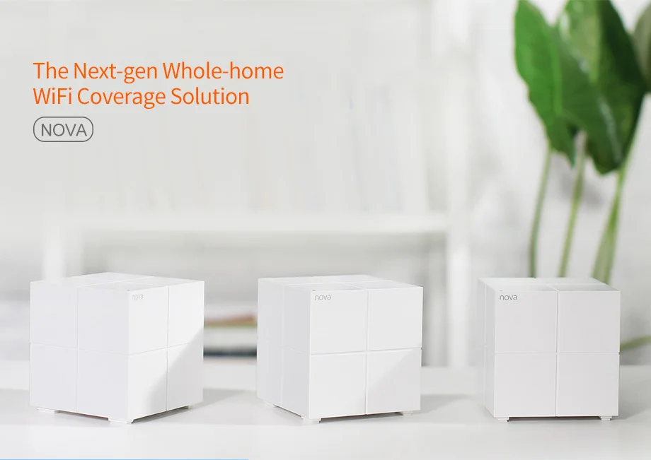 Tenda MW6 беспроводная WiFi система с 11AC 2,4G/5,0 GHz WiFi беспроводной маршрутизатор и повторитель, приложение дистанционное управление
