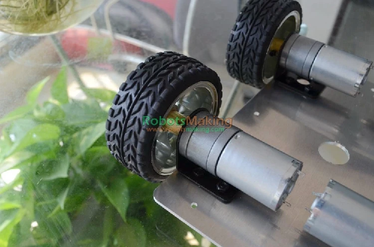 

DIY 159 Smart Aluminum Alloy Car Vehicle Chassis 25 type all-wheel-drive Robot car Chassis 4 Drive 4 WD