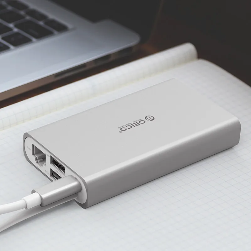 ORICO Matedock LAN адаптер сети Ethernet Проводная сеть для Huawei Matebook Type C многофункциональная