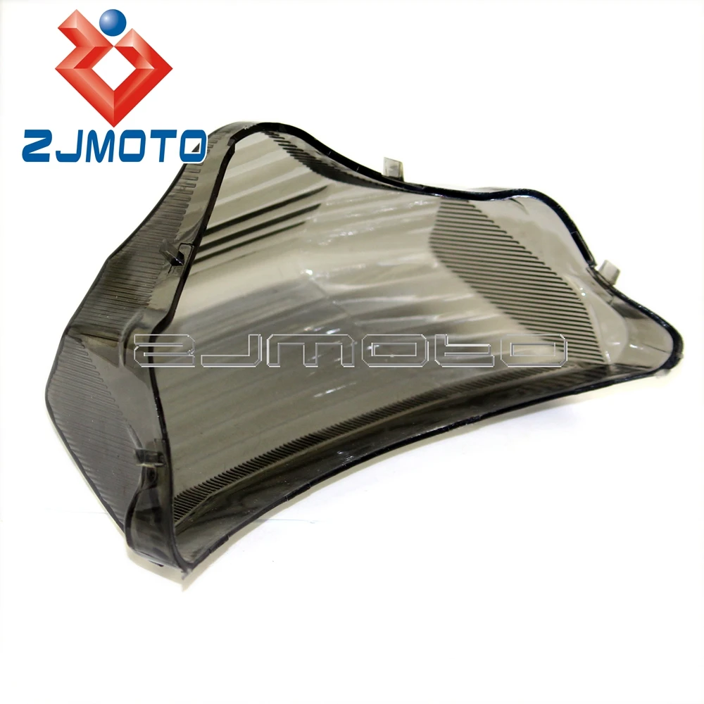 ZJMOTO дым мотоцикл светодиодный задний фонарь интегрированные поворотные сигналы