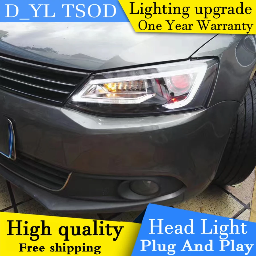 Автомобильный Стайлинг DY_L для VW jetta фасветильник s 2012-2017 светодиодный