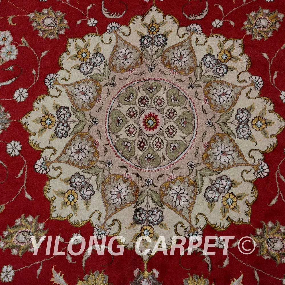 Yilong 6'x9' восточные персидские Шерстяные Толстый ковер Продажа Изысканные