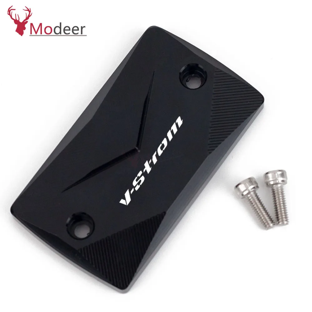 CNC Aluminum Motorcycle Front Brake Fluid Reservoir Cap Cover For SUZUKI DL650 VSTROM 2004-2022 2019 2018 2017 2016 2015 2014 | Автомобили