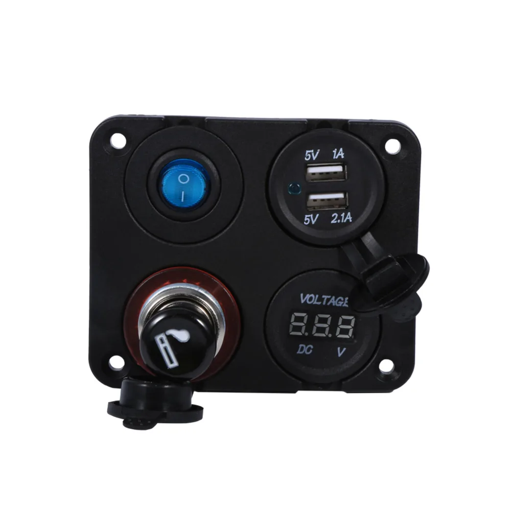 Автомобильный Стайлинг панель переключатель 1 Морской стиль автомобильная лампа